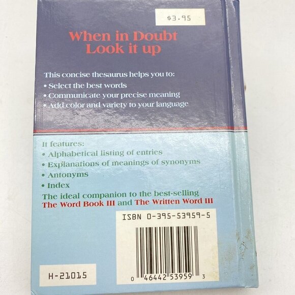 The American Heritage Dictionary Word Book, Written Word, Right Word III Box Set - Picture 7 of 16